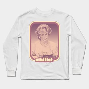 Princess Diana /// Nihilist Style Design Long Sleeve T-Shirt